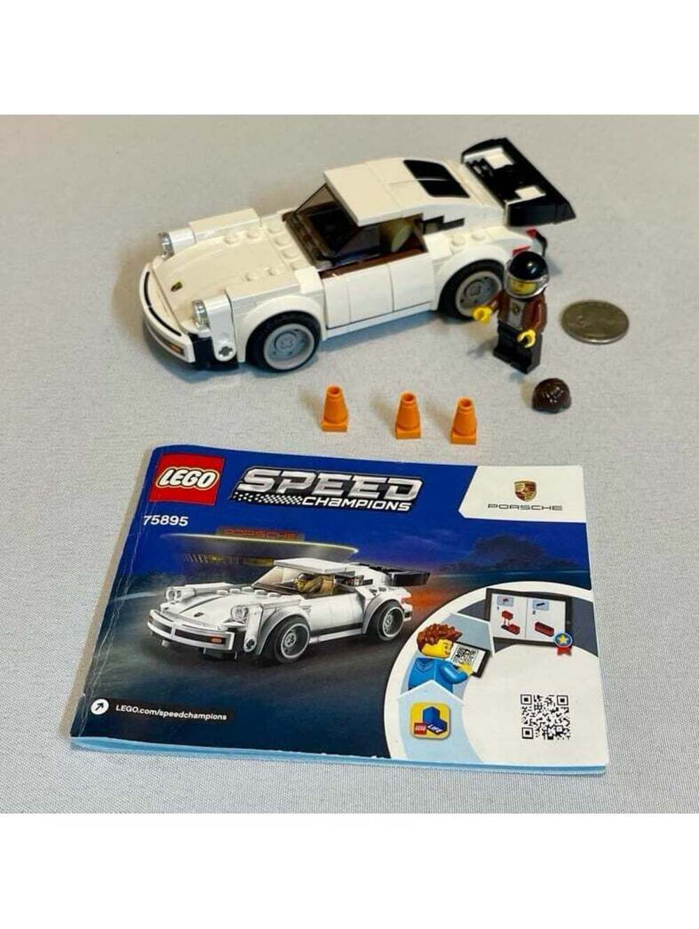 LEGO Speed Champions 1974 Porsche 911 Turbo 3.0 75895 Building Kit